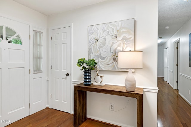 1416 Bramble Dr, Durham, NC 27712 - entrance foyer featuring wood finished floors