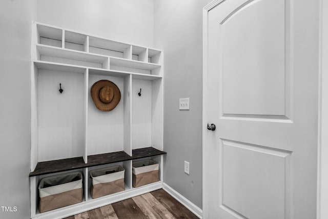 80 Shartree Farms Ln, Louisburg, NC 27549 - mudroom with wood finished floors and baseboards