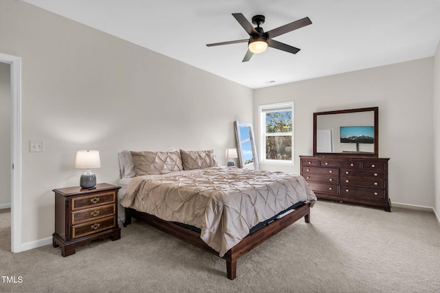 80 Shartree Farms Ln, Louisburg, NC 27549 - carpeted bedroom featuring baseboards and ceiling fan