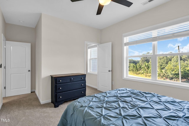 80 Shartree Farms Ln, Louisburg, NC 27549 - carpeted bedroom featuring baseboards and ceiling fan
