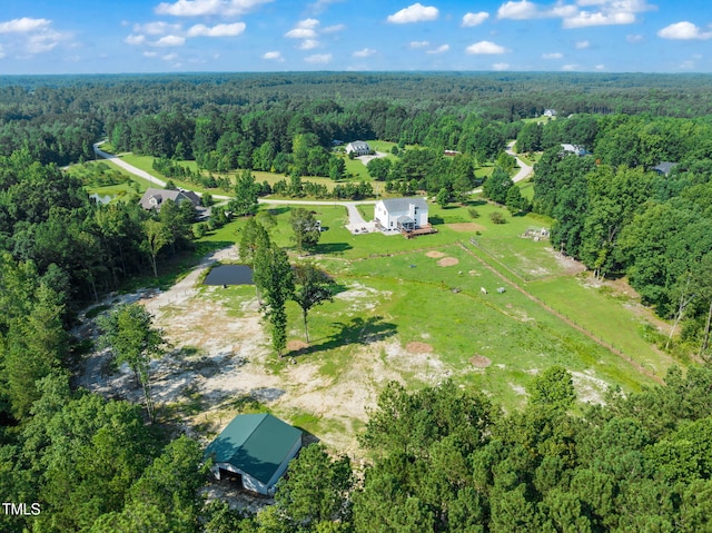 80 Shartree Farms Ln, Louisburg, NC 27549 - view of property location featuring a heavily wooded area