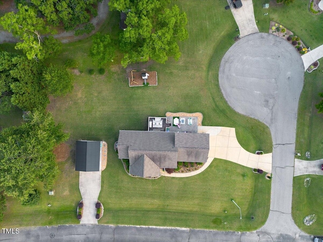 817 Mossy Oak Dr, Fuquay Varina, NC 27526 - drone / aerial view