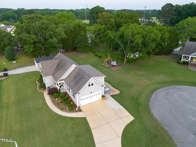 817 Mossy Oak Dr, Fuquay Varina, NC 27526 - aerial view of property and surrounding area
