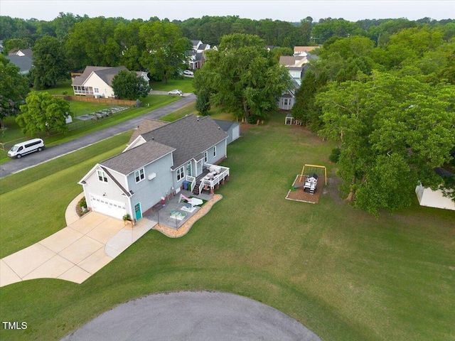 817 Mossy Oak Dr, Fuquay Varina, NC 27526 - bird's eye view