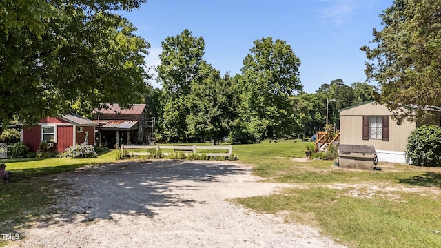 1355 Sykes Rd, Spring Hope, NC 27882 - view of grassy yard