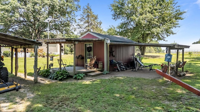 1355 Sykes Rd, Spring Hope, NC 27882 - view of outdoor structure