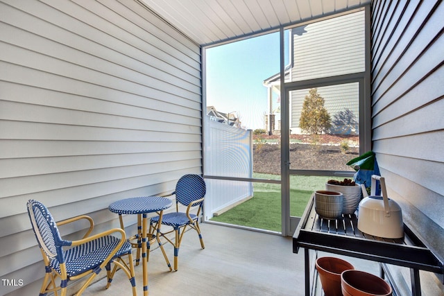 1227 Bessie Ct, Wake Forest, NC 27587 - sunroom featuring healthy amount of natural light