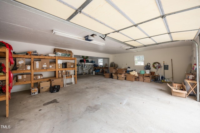 2000 Glissom St, Tarboro, NC 27886 - garage featuring a garage door opener