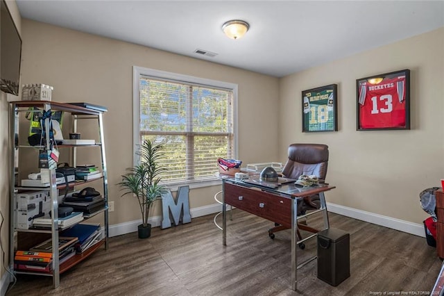 416 Kentucky Derby Ln, Lillington, NC 27546 - office space featuring wood finished floors and baseboards