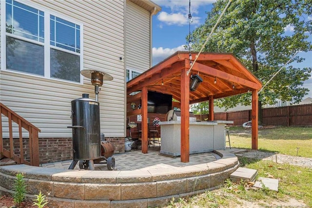 416 Kentucky Derby Ln, Lillington, NC 27546 - view of patio