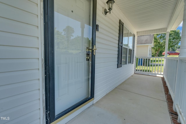 5617 Tealbrook Dr, Raleigh, NC 27610 - view of exterior entry featuring covered porch