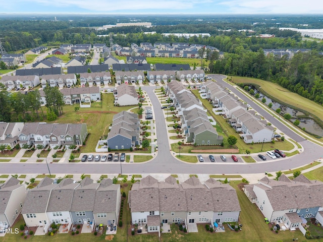 1038 Felman Rd, Durham, NC 27703 - aerial overview of property's location featuring nearby suburban area