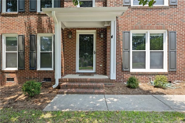 3517 Gables Dr, Fayetteville, NC 28311 - property entrance with brick siding