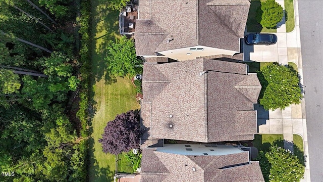 531 Finnbar Dr, Cary, NC 27519 - view from above of property