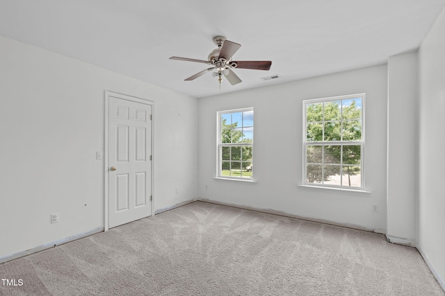 760 Stackhurst Way, Wake Forest, NC 27587 - spare room featuring carpet and a ceiling fan