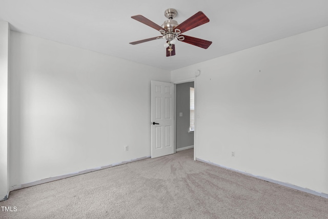 760 Stackhurst Way, Wake Forest, NC 27587 - carpeted empty room featuring a ceiling fan and baseboards