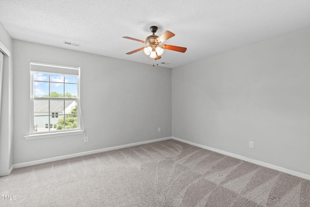 760 Stackhurst Way, Wake Forest, NC 27587 - carpeted spare room with a ceiling fan and a textured ceiling