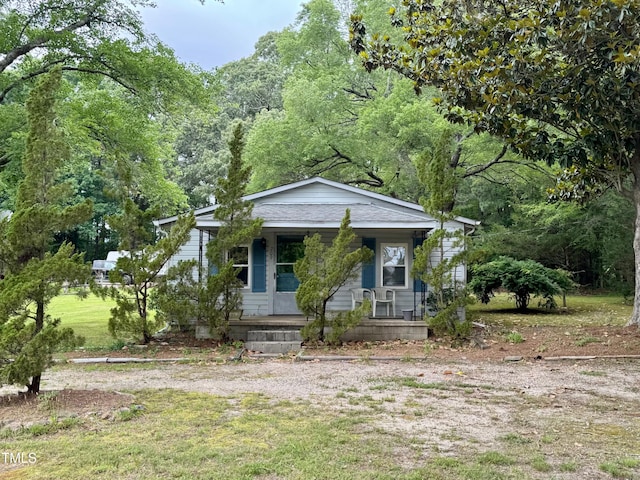 209 Rogers St, Norlina, NC 27563 - view of front of property with covered porch