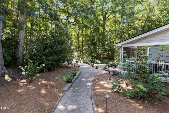 8004 Gabriels Bend Dr, Raleigh, NC 27612 - view of yard