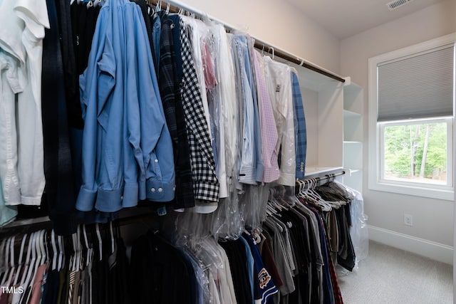 4104 Green Chase Way, Apex, NC 27539 - spacious closet with carpet flooring