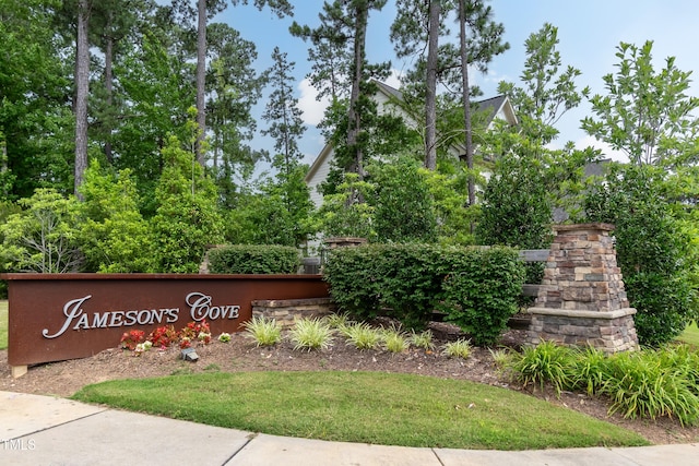 4104 Green Chase Way, Apex, NC 27539 - community / neighborhood sign with a lawn