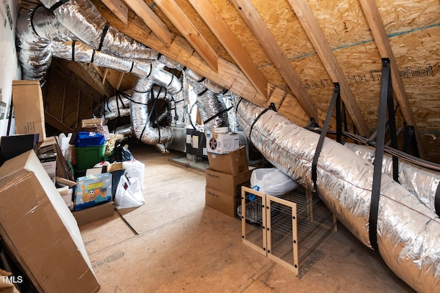 4104 Green Chase Way, Apex, NC 27539 - view of unfinished attic