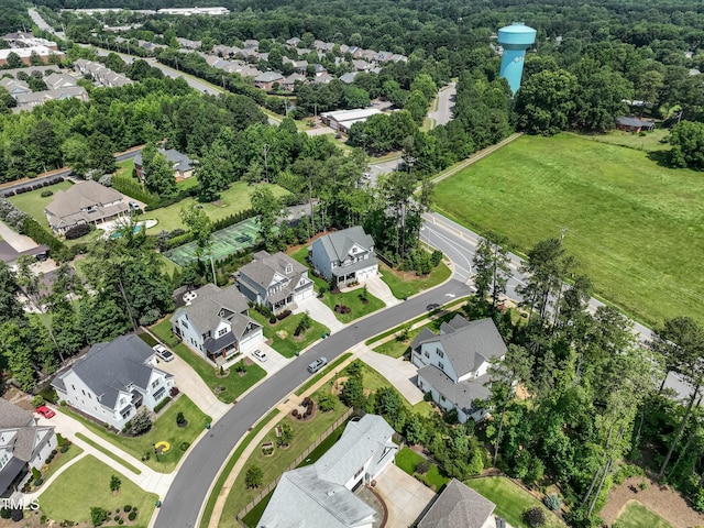 4104 Green Chase Way, Apex, NC 27539 - aerial overview of property's location featuring nearby suburban area