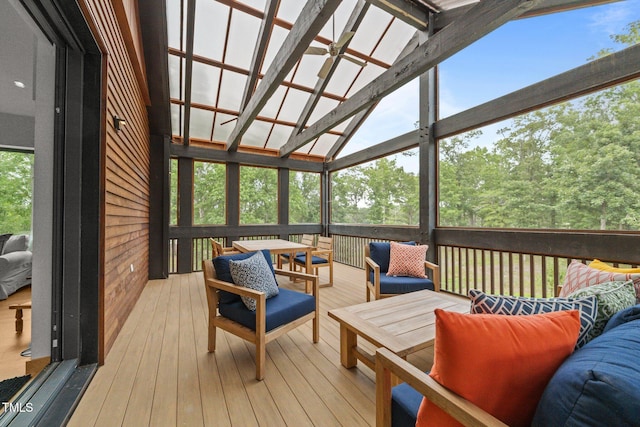 4725 Creeks Junction Rd, Blounts Creek, NC 27814 - sunroom / solarium featuring an outdoor living space