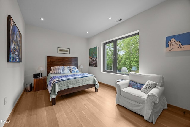 4725 Creeks Junction Rd, Blounts Creek, NC 27814 - bedroom featuring wood finished floors and recessed lighting