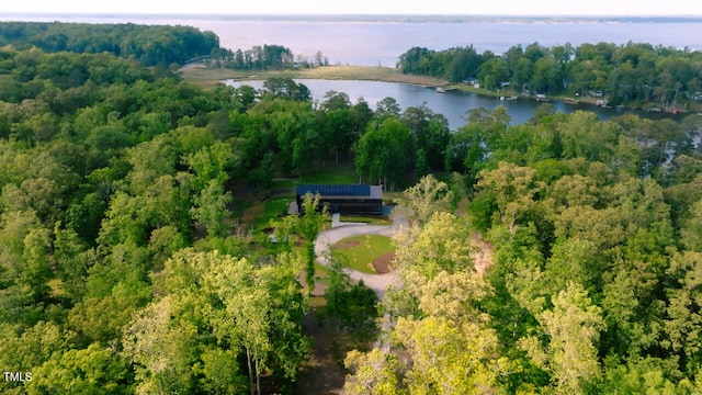 4725 Creeks Junction Rd, Blounts Creek, NC 27814 - drone / aerial view of a nearby body of water and a forest