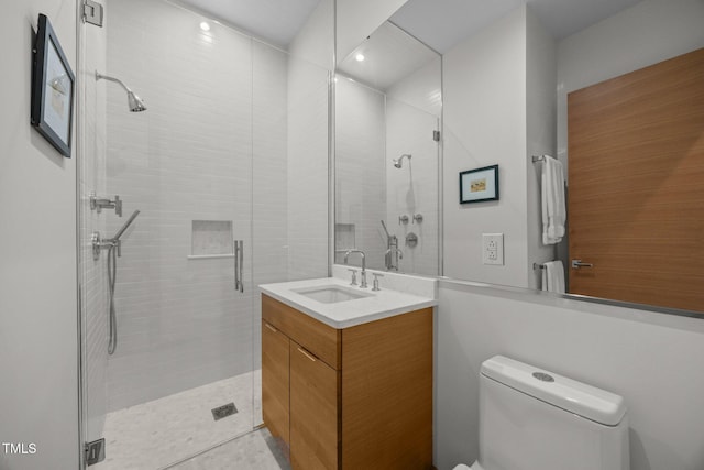 4725 Creeks Junction Rd, Blounts Creek, NC 27814 - bathroom with a shower stall and vanity
