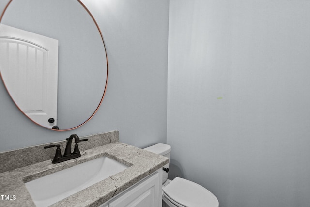 2237 Heartland Rd, Battleboro, NC 27809 - half bath with vanity and toilet