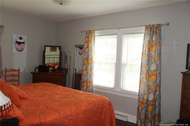 4903 Lemon Springs Rd, Sanford, NC 27332 - bedroom featuring multiple windows and a baseboard radiator