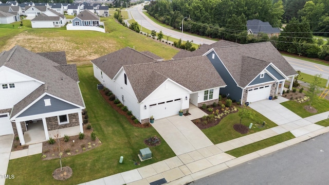 1319 Richfield Oaks Dr, Fuquay Varina, NC 27526 - aerial view of residential area