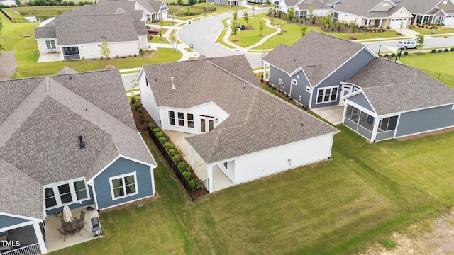 1319 Richfield Oaks Dr, Fuquay Varina, NC 27526 - aerial perspective of suburban area