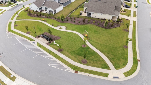 1319 Richfield Oaks Dr, Fuquay Varina, NC 27526 - aerial perspective of suburban area