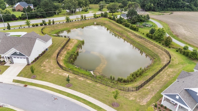 1319 Richfield Oaks Dr, Fuquay Varina, NC 27526 - drone / aerial view of a large body of water
