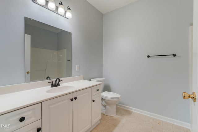 3010 Winston Dr Unit 81, Burlington, NC 27215 - bathroom with vanity and a shower