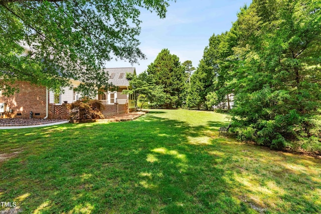 619 Baybush Dr, Raleigh, NC 27615 - view of grassy yard