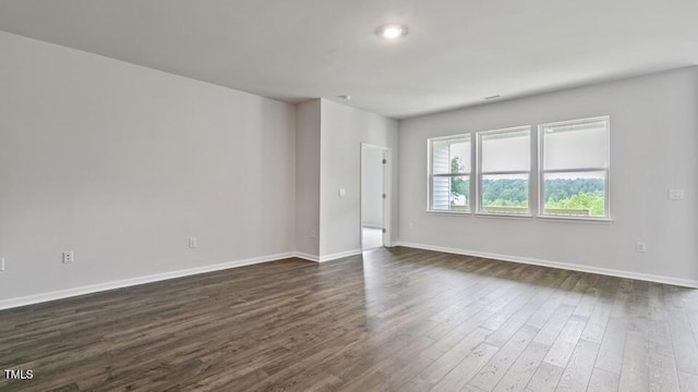 190 Babbling Creek Dr, Youngsville, NC 27596 - unfurnished room featuring dark wood-style flooring and baseboards