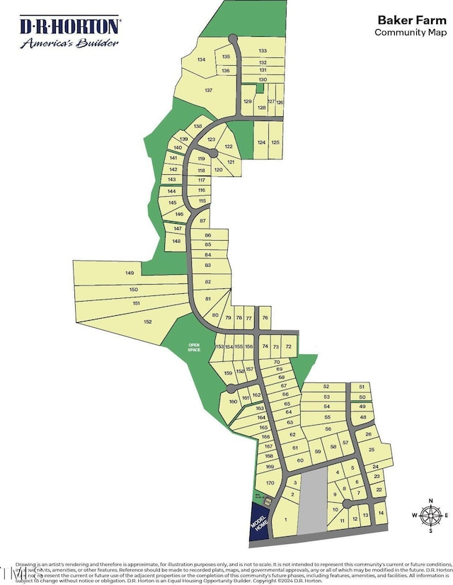 190 Babbling Creek Dr, Youngsville, NC 27596 - map of parcels