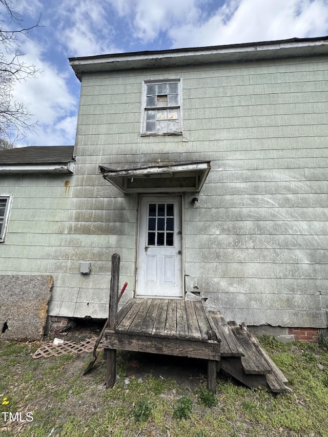 921 Franklin St, Roanoke Rapids, NC 27870 - rear view of property