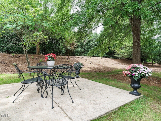 101 Lake Tillery Dr, Cary, NC 27519 - view of patio featuring outdoor dining area