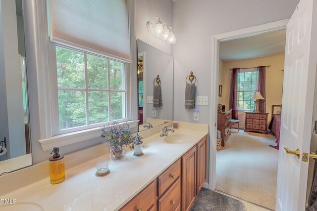 734 Crystal Forest Dr, Semora, NC 27343 - full bathroom with double vanity