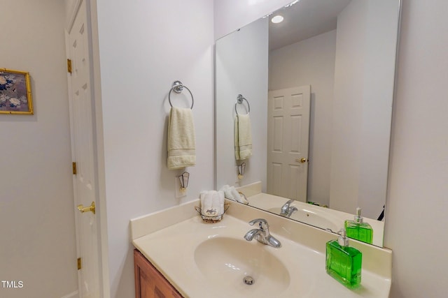 734 Crystal Forest Dr, Semora, NC 27343 - bathroom with vanity