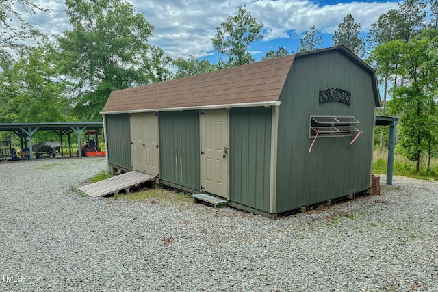 734 Crystal Forest Dr, Semora, NC 27343 - view of shed