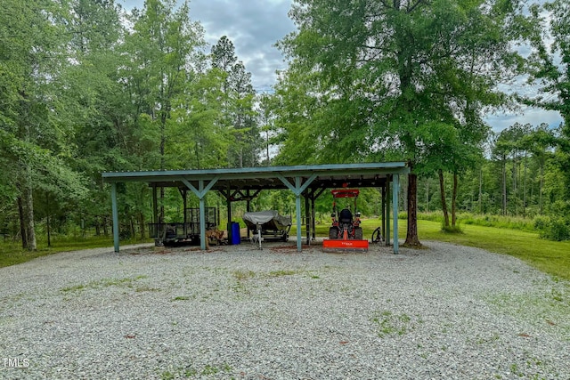 734 Crystal Forest Dr, Semora, NC 27343 - view of community featuring a detached carport