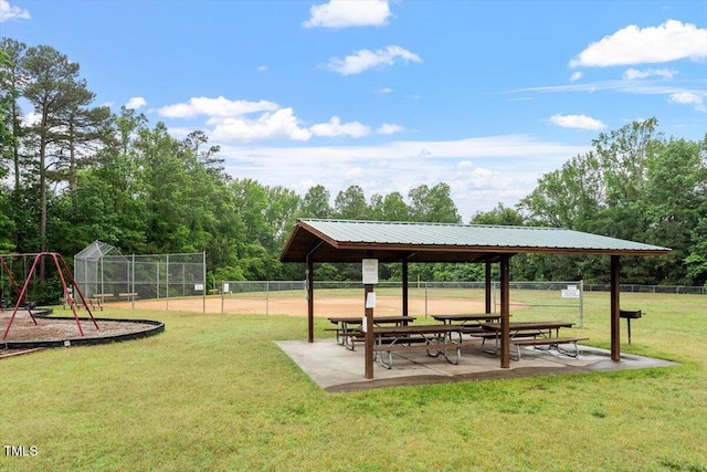 1990 Ferbow St, Creedmoor, NC 27522 - view of home's community featuring a gazebo and a patio