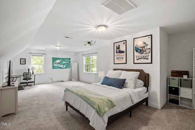 1990 Ferbow St, Creedmoor, NC 27522 - bedroom featuring carpet, multiple windows, and a desk