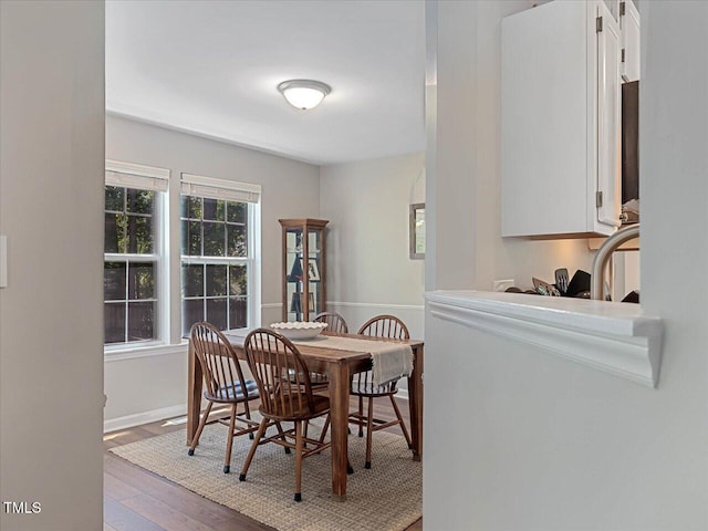 221 Antique Lace Way, Holly Springs, NC 27540 - dining room featuring wood finished floors